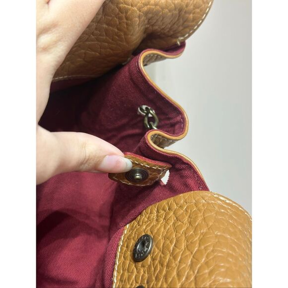 Vintage Tanner Krolle London 100% Leather Shoulder Handbag - Picture 5 of 6